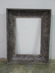 Rectangular Metal Picture/Mirror Frame  - See Photos For Condition