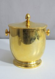 Vintage WA William Adams Italy 24k Gold Plated Ice Bucket