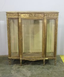 Belle Epoque Style Vitrine/Display Cabinet  - See Photos For  Condition