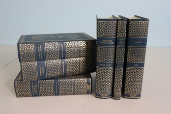 Blue /  6 International Collectors Library Books