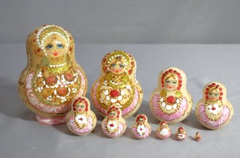 10 Pcs Nest Dolls