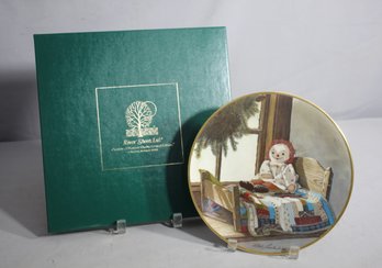 Cozy Hearthside: Limited Edition Collector's Plate With Box