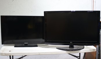 Two TV-(Samsung & LG ) 42' -44'  No Remotes