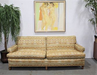 2nd- Mid-Century Modern Two Cushion Low Arm Sofa