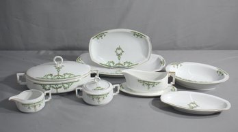 8pc Vintage Heinrich & Co Bavarian Porcelain Serving Ware