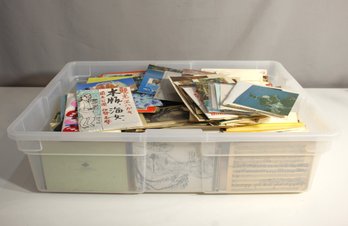 Large Collection Of Vintage Postcards