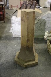 Wooden  Pedestal