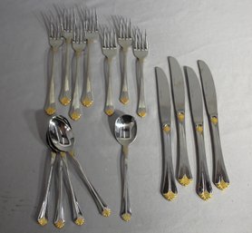 Partial Set Of Towle SANTA BARBARA Stainless Flatware