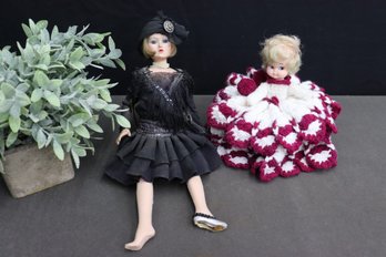 Two Different Style Vintage Baby Dolls