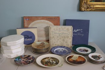 A Collection Of Wall Plates