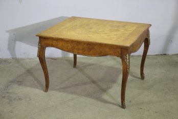 Vintage Marquetry And Ormolu Game/Side Table  - See Photos For Condition