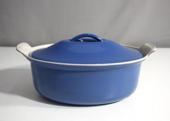 Le Creuset Heritage Enameled Cast-Iron  Oval Cocotte, Cobalt