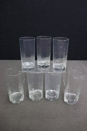 Group Of Highball Glass Facets Clear By LIBBEY GLASS COMPANY