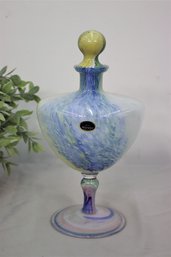 Vintage Lavorazione Art Glass Murano Decanter