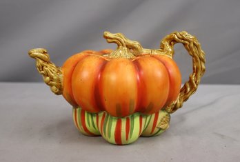 Dept 56 Halloween Pumpkin Teapot