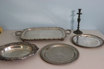 Group Lot Of Silverplated