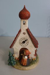 HUMMEL GOEBEL 'CHAPEL TIME, CLOCK'