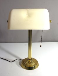 Vintage  Banker Table Lamp