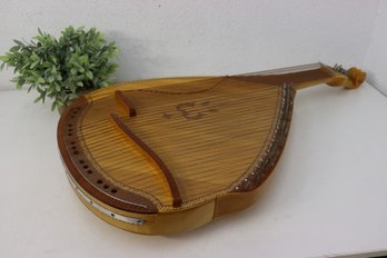 Vintage  Ukrainian Bandura -  Traditional 58 String Folk Instrument