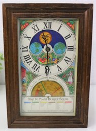 Vintage Burpee Seed Clock With Time To Plant Season/scheduling Wheel