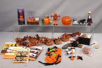 Assorted Lot Of Halloween Decor