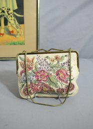 Antique Embroidered German Handbag Clutch. Lord & Taylor