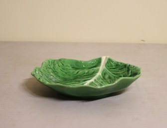 Green Cabbage Leaf Dish