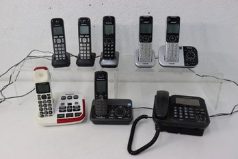 Group Lot Of Landline Telephones