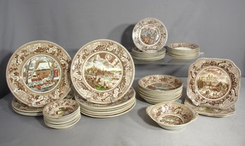 'Johnson Brothers Historic America England Dishes Collection'
