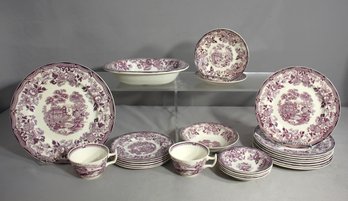 'Partial Set Of Vintage Clarice Cliff For Royal Staffordshire'