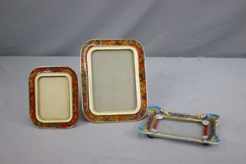 Group Of Three Picture Frames