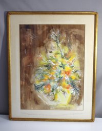 Signed And Dated 'Whispers Of Spring' - Watercolor Painting