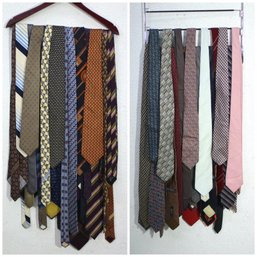 Two (2) Racks Of Vintage Men's Ties