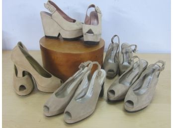 5 Pair Of Ladies Designer Shoes