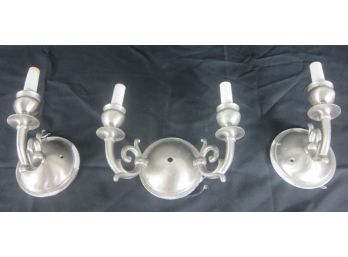 3 Wall Sconces