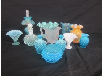A Collection Of Hobnob Glass