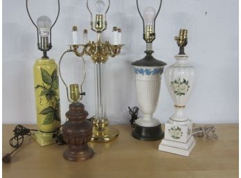 Group Of Lamps