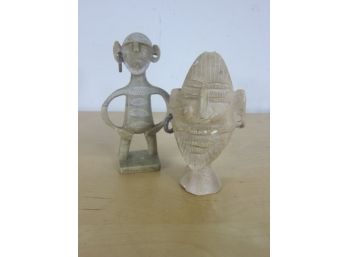 2 Stone Figurine