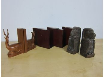 Group Lot Of Bookends