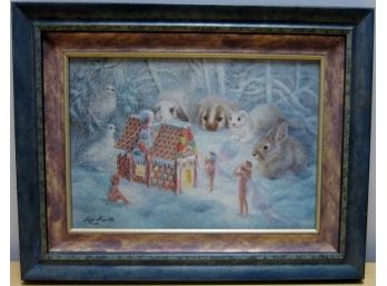 Lynn Lupettii  Signed Oil On Canvas