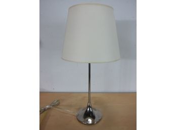 Modern Chrome Table Lamp