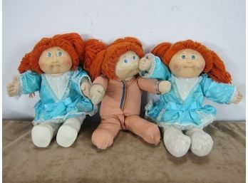 3 Vintage Cabbage Patch Kids Dolls