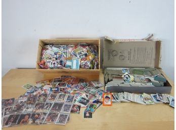 Assorted Lot Of Baseball And Football Cards