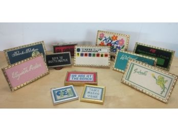 Vintage Embroidery  Signs