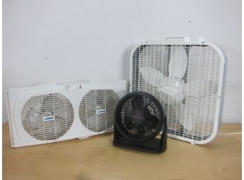 Assorted Lot Of Fans