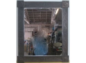 Tin Frame Mirror