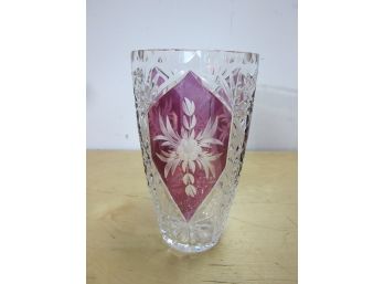 Cranberry Glass Vases