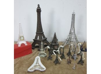 Eiffel Tower Souvenir And A  Door Stopper