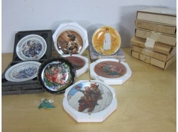 Group Lot Of Collectible Plates
