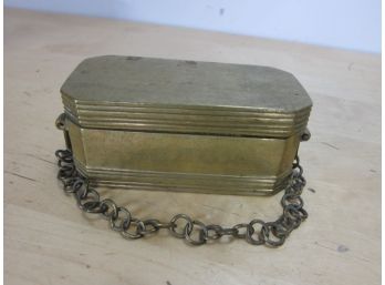Small Solid Brass Box